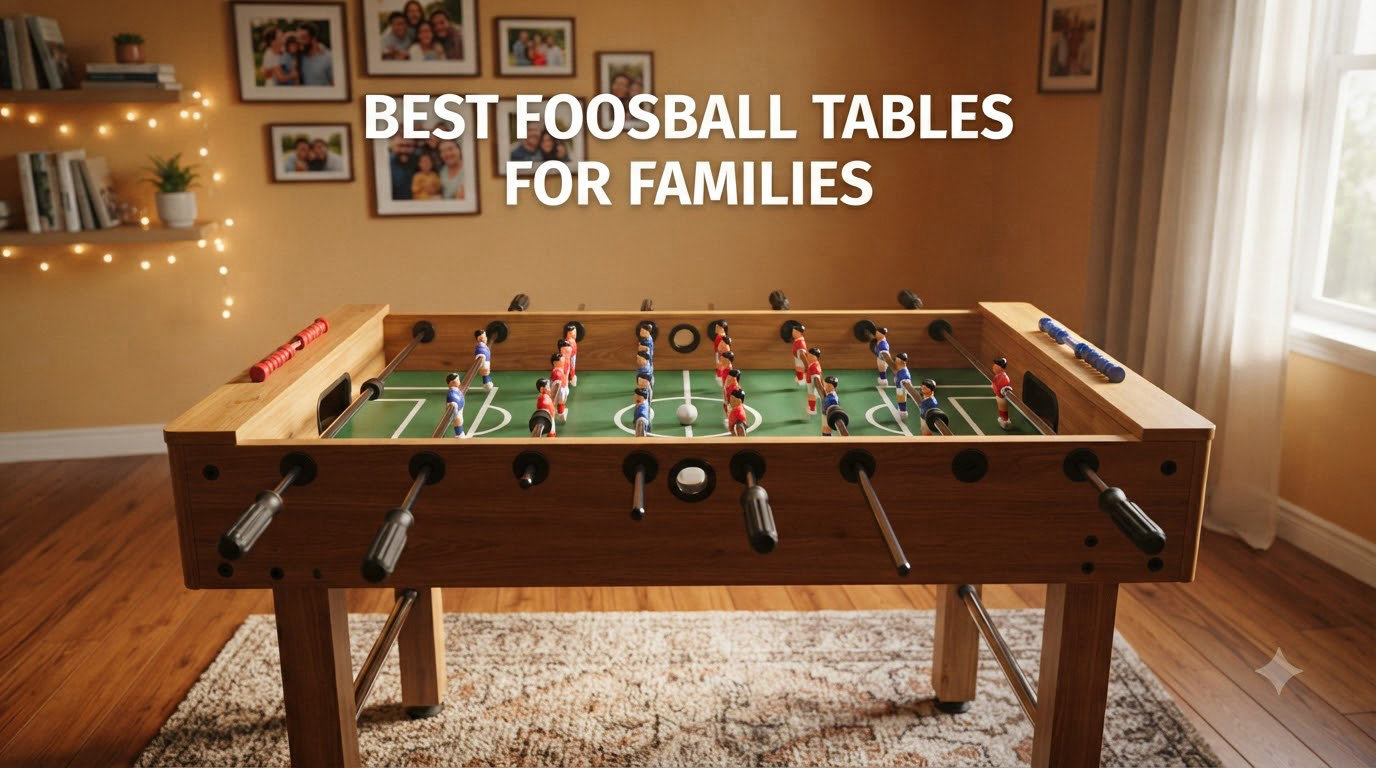 best foosball tables for families