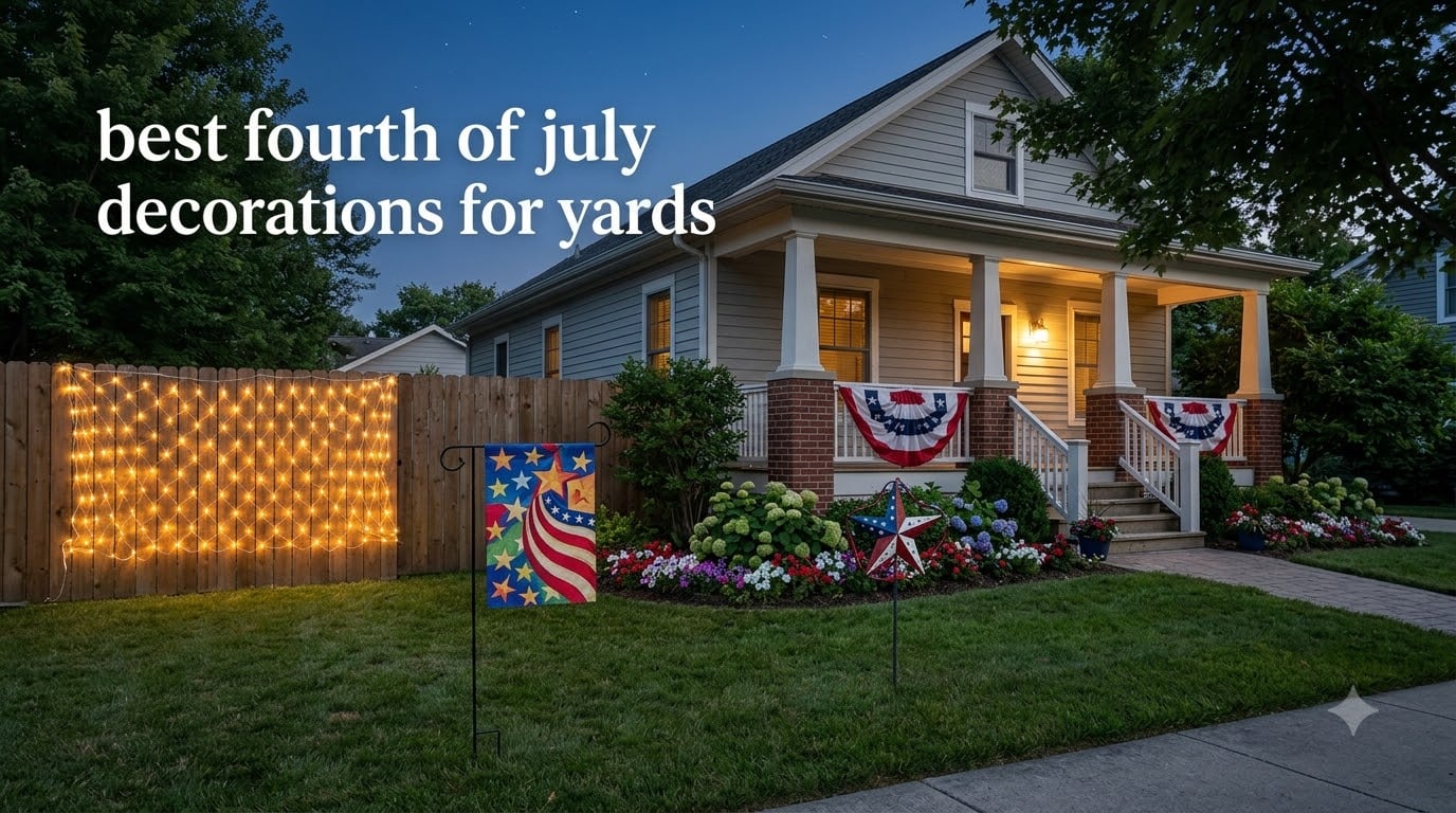 best fourth of july decorations for yards