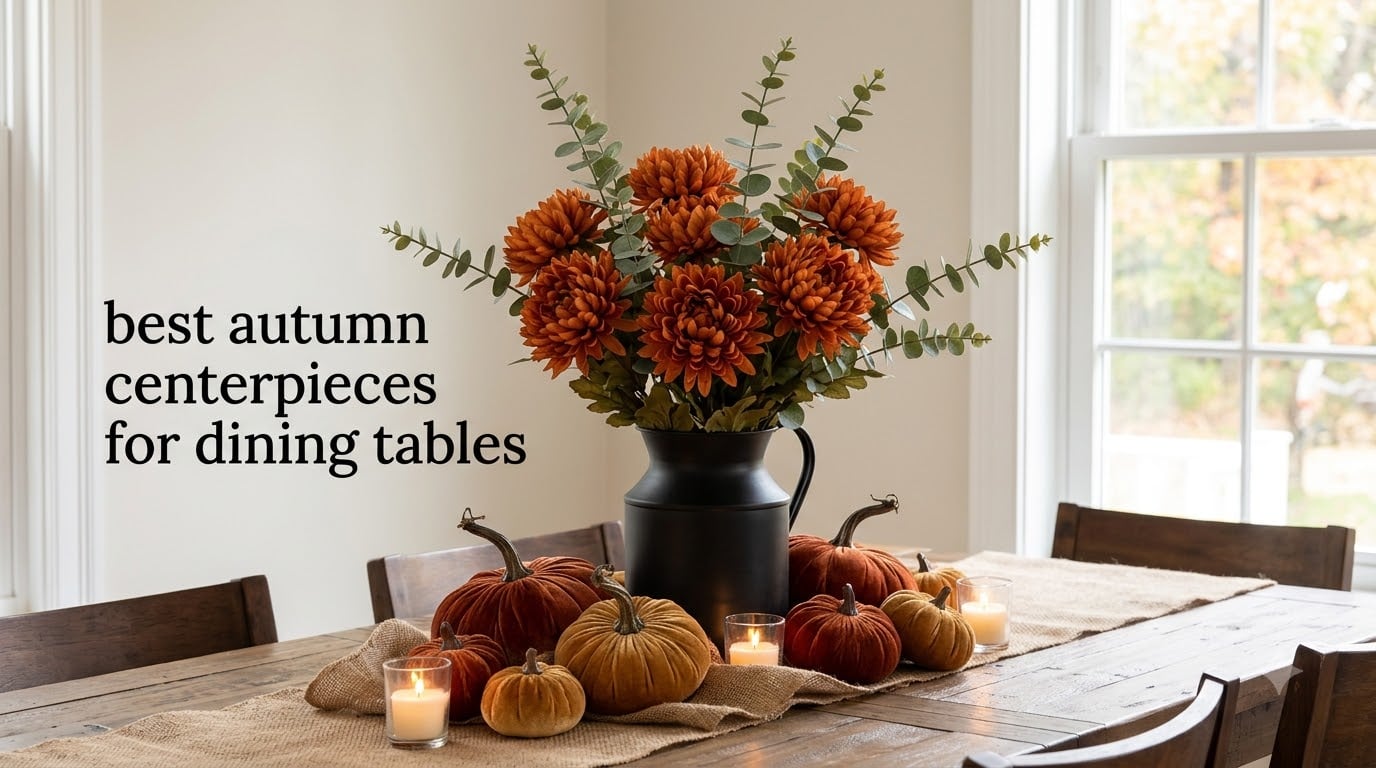 best autumn centerpieces for dining tables