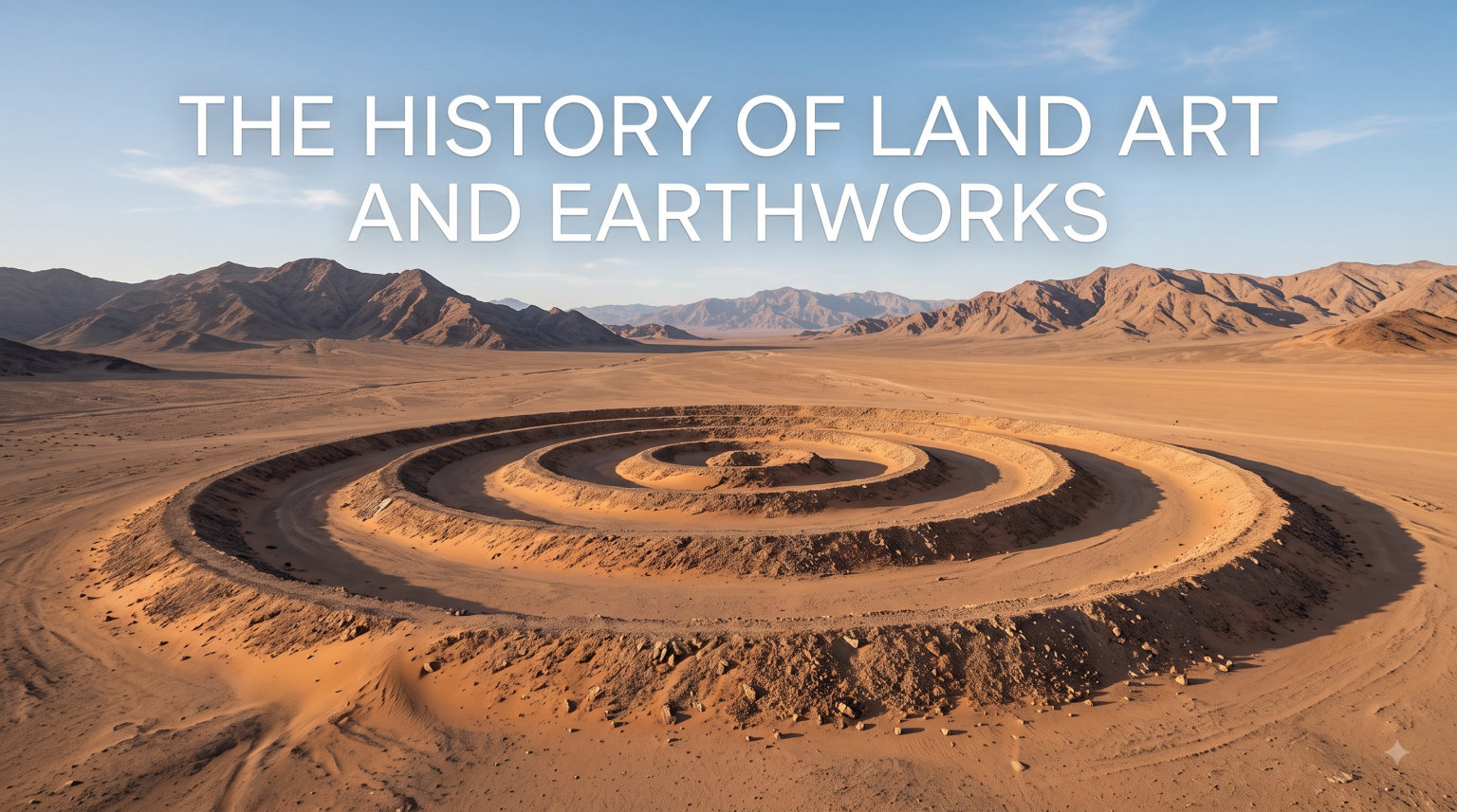 the history of land art and earthworks