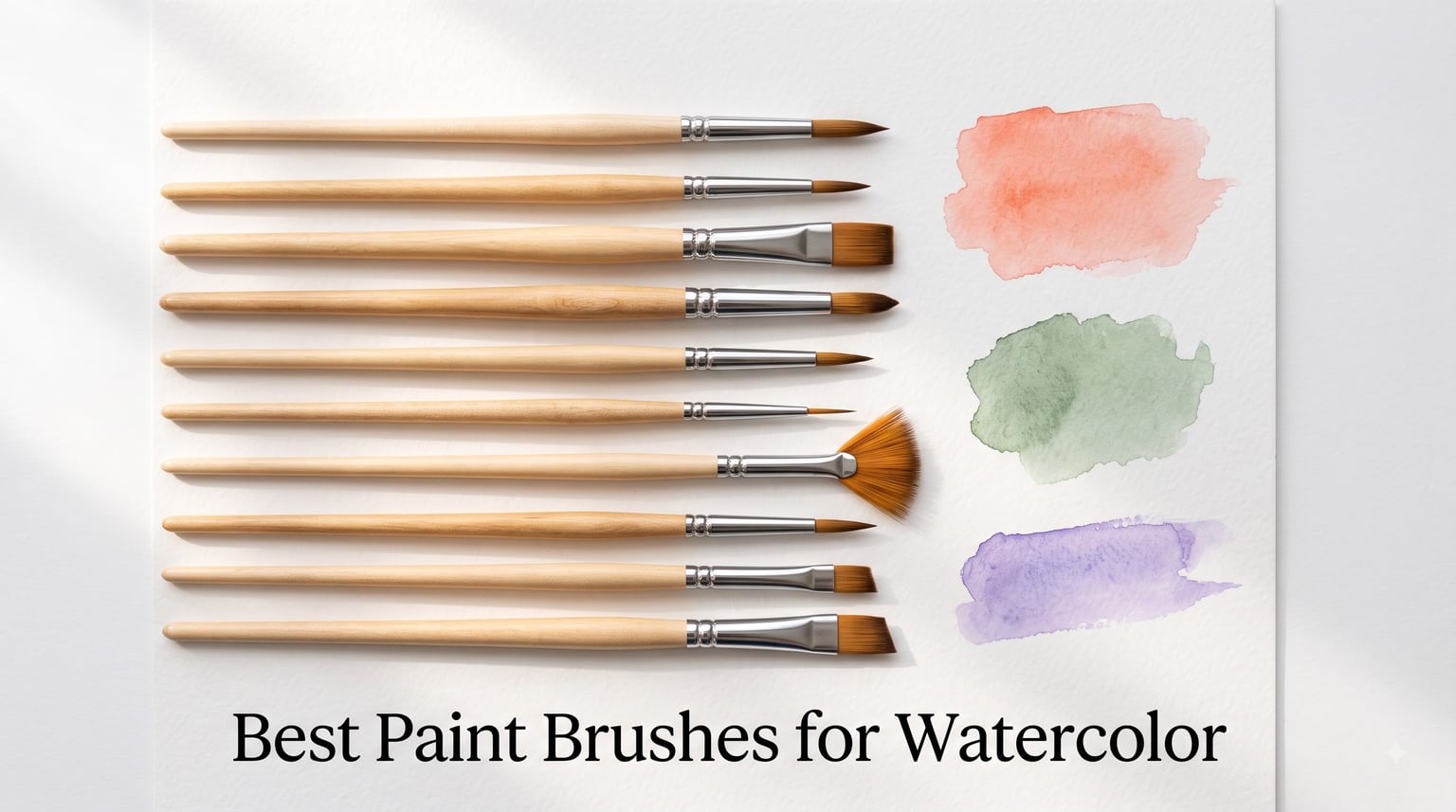 Best Paint Brushes for Watercolor