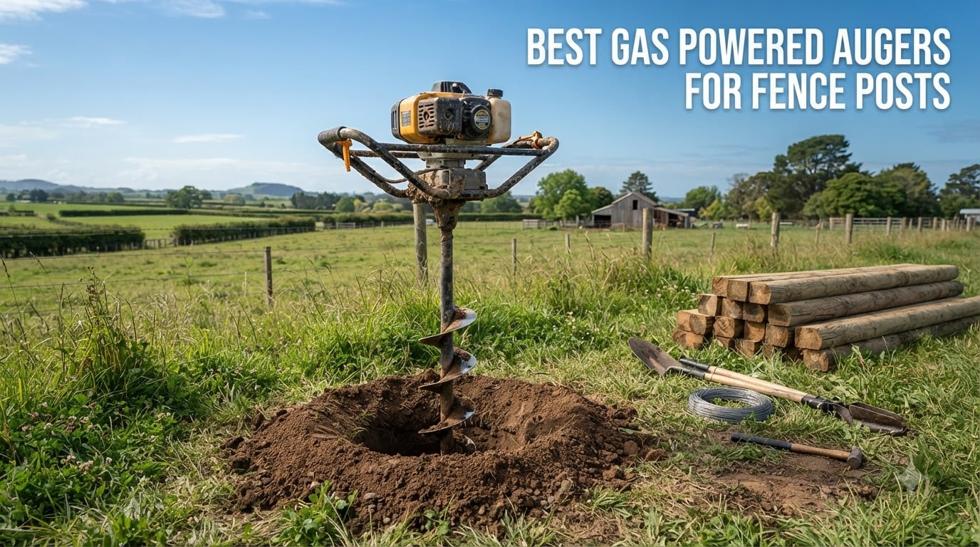best gas powered augers for fence posts