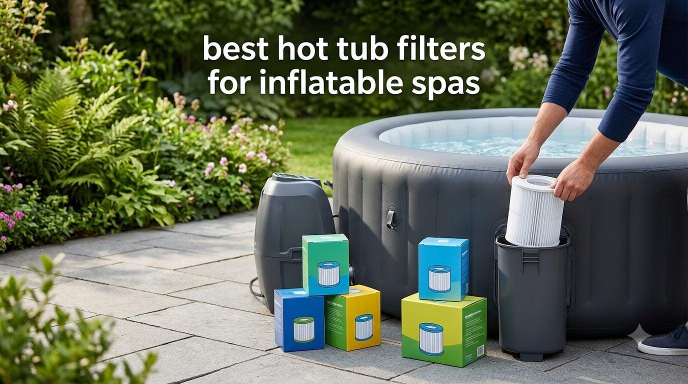 best hot tub filters for inflatable spas