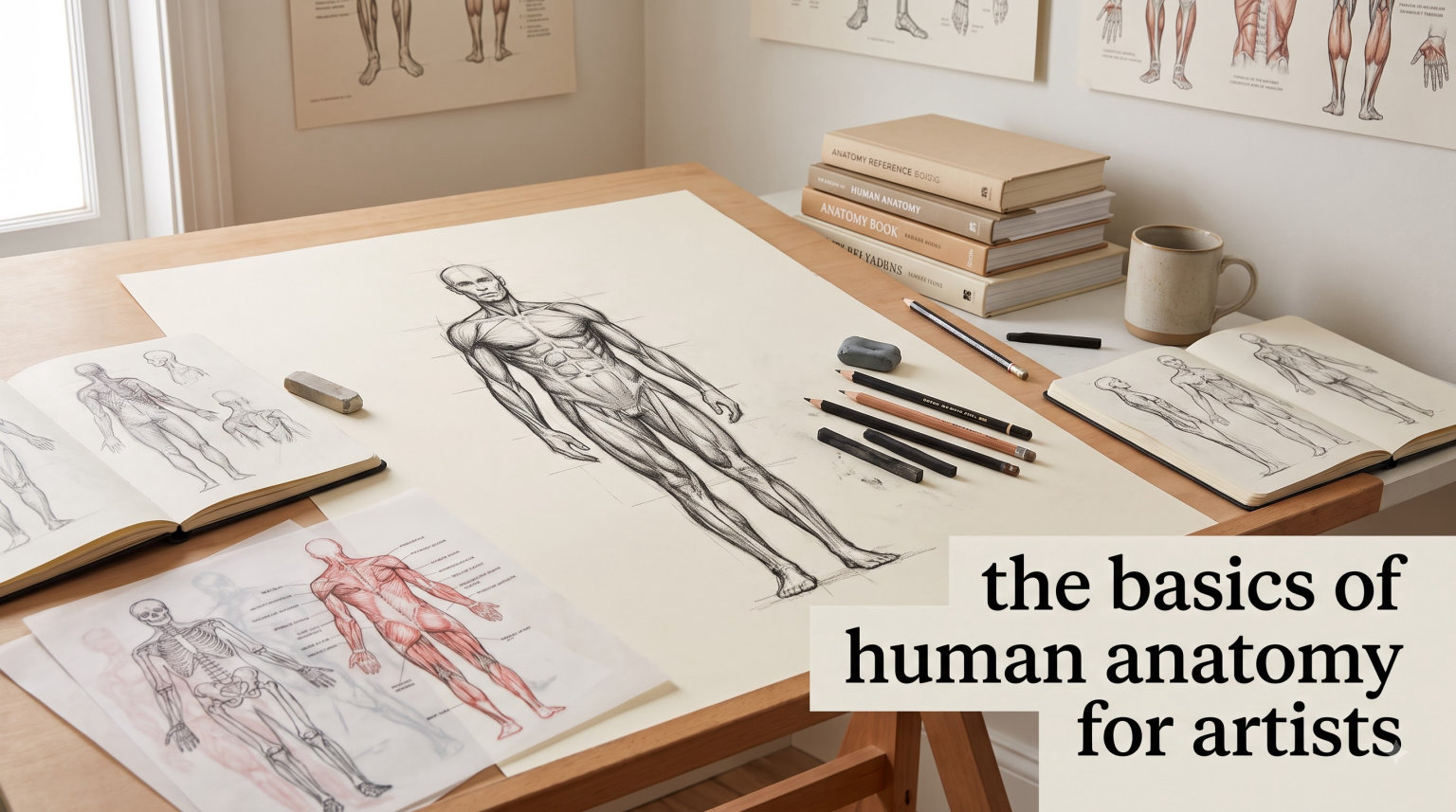 the basics of human anatomy for artists
