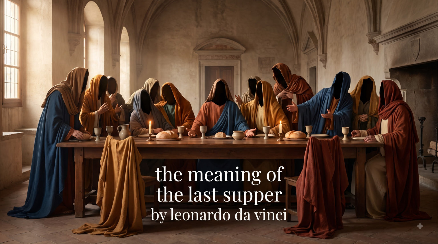 the meaning of the last supper by leonardo da vinci