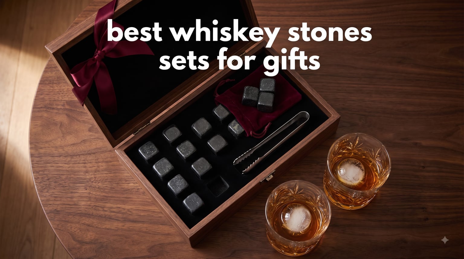 best whiskey stones sets for gifts