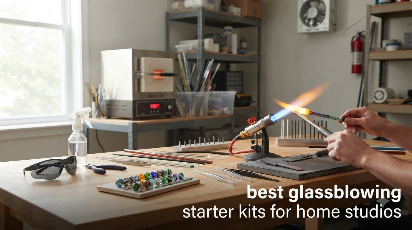 best glassblowing starter kits for home studios