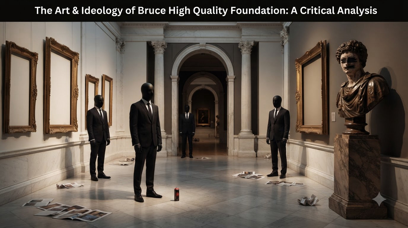 The Art & Ideology of Bruce High Quality Foundation: A Critical Analysis