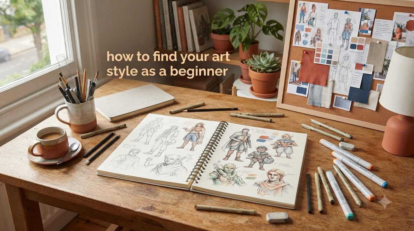 how to find your art style as a beginner