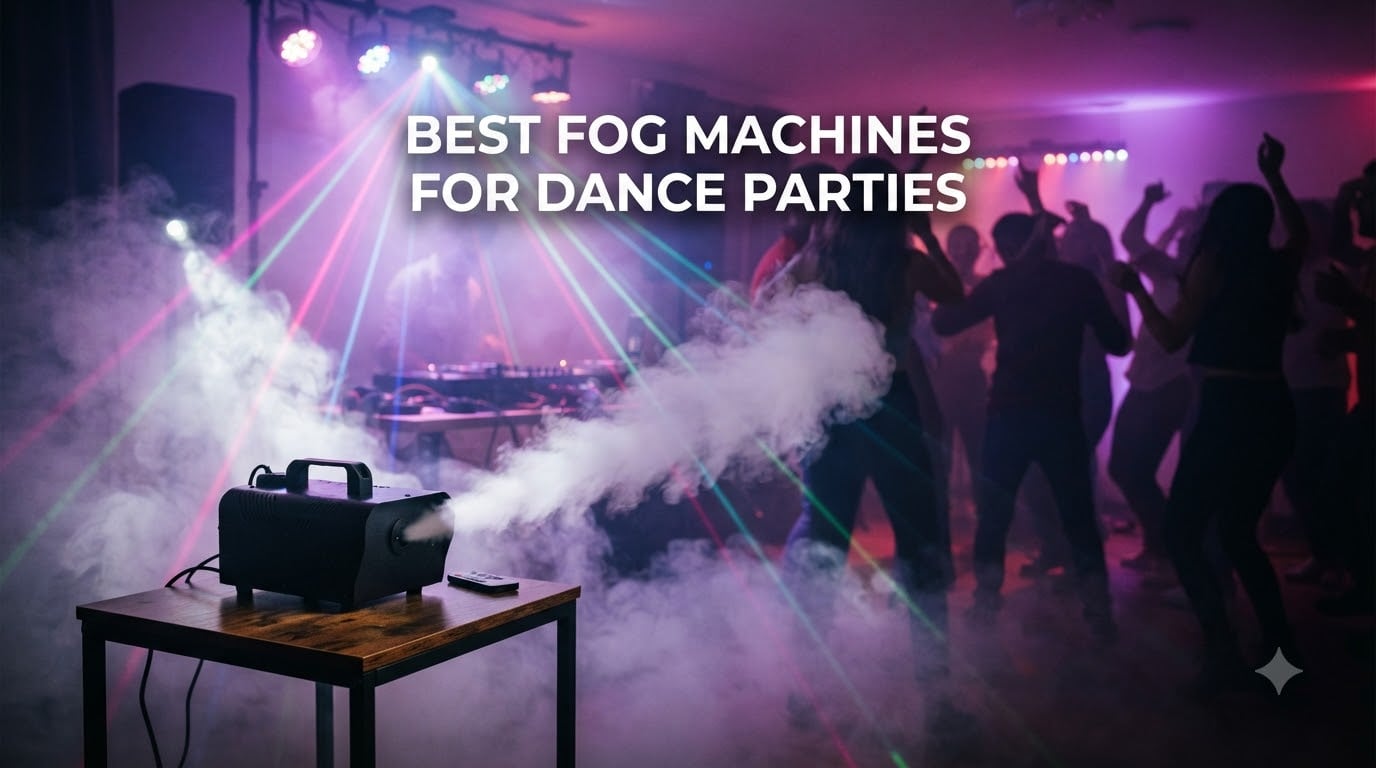 best fog machines for dance parties