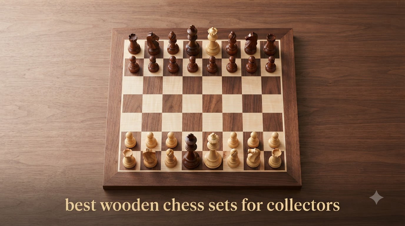 best wooden chess sets for collectors