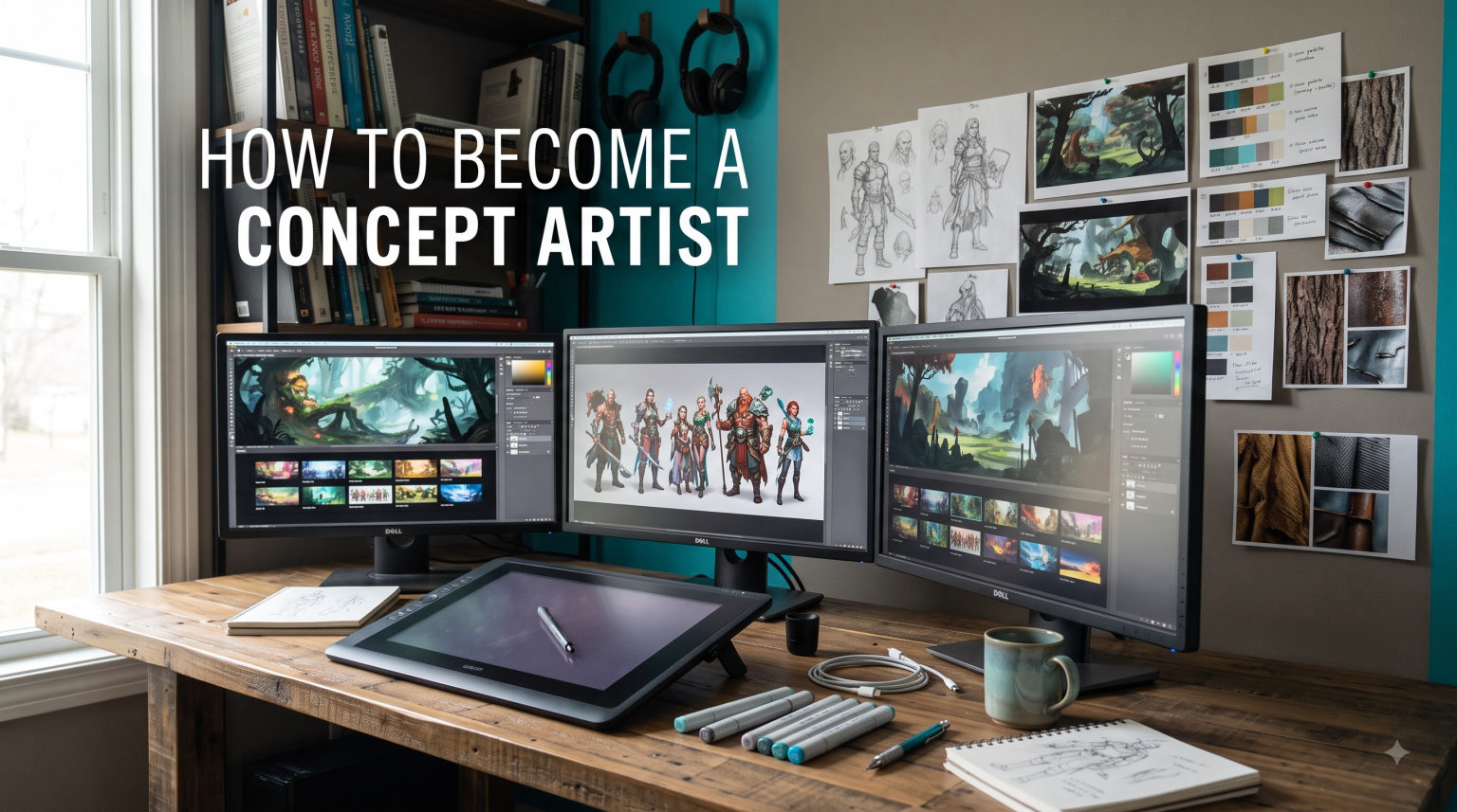 how to become a concept artist