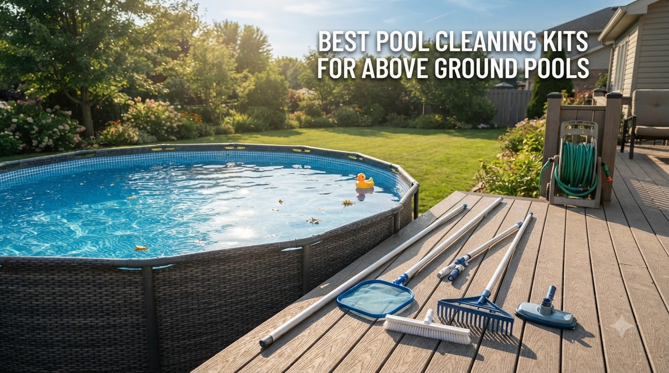best pool cleaning kits for above ground pools