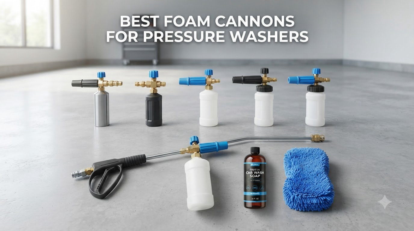 best foam cannons for pressure washers