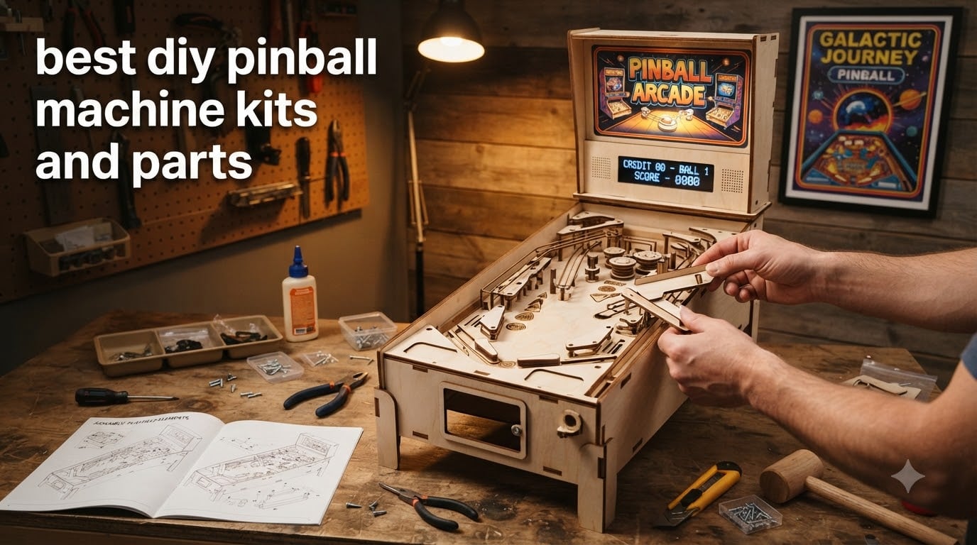 best diy pinball machine kits and parts