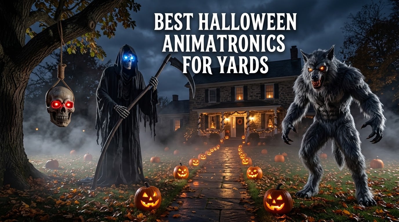 best halloween animatronics for yards