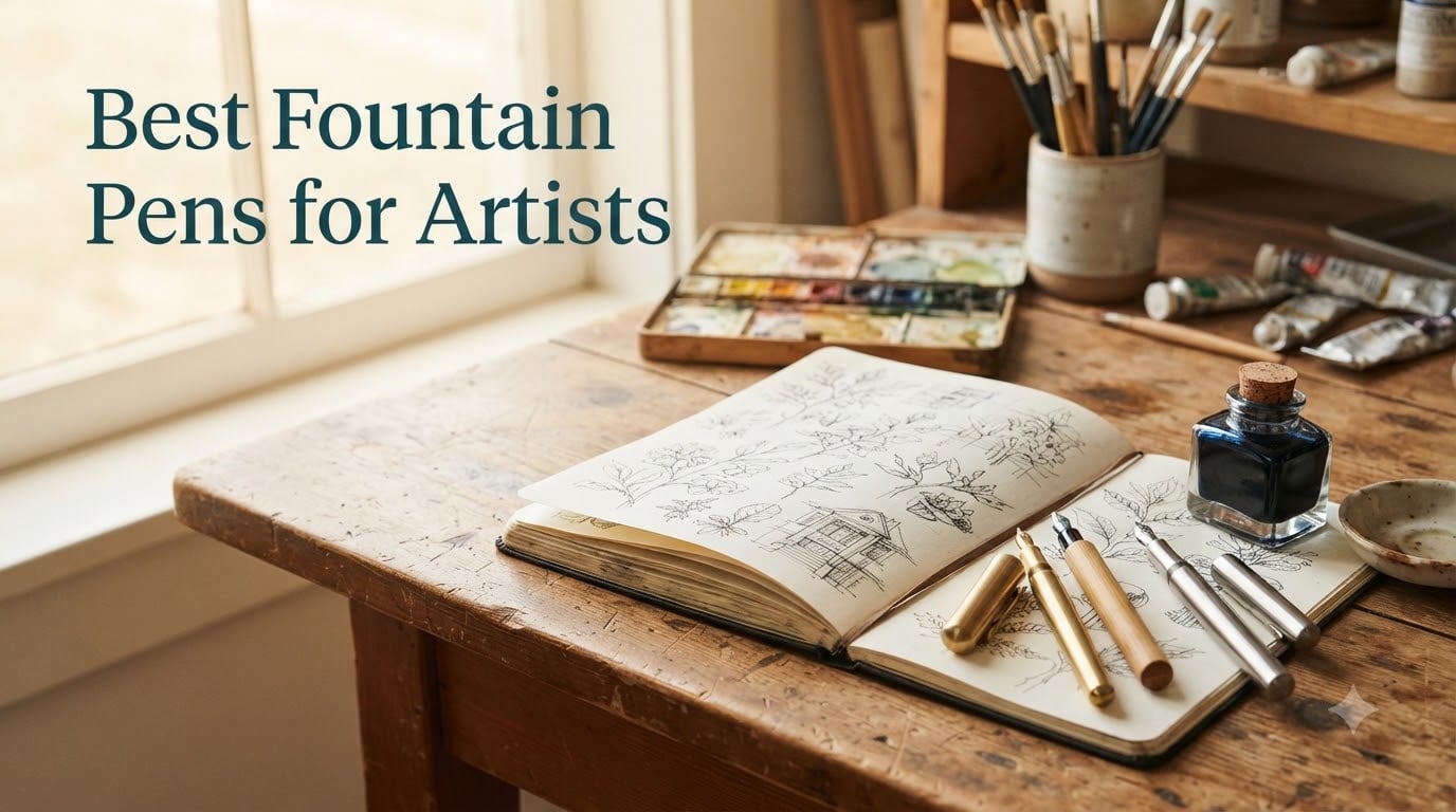 Best Fountain Pens for Artists