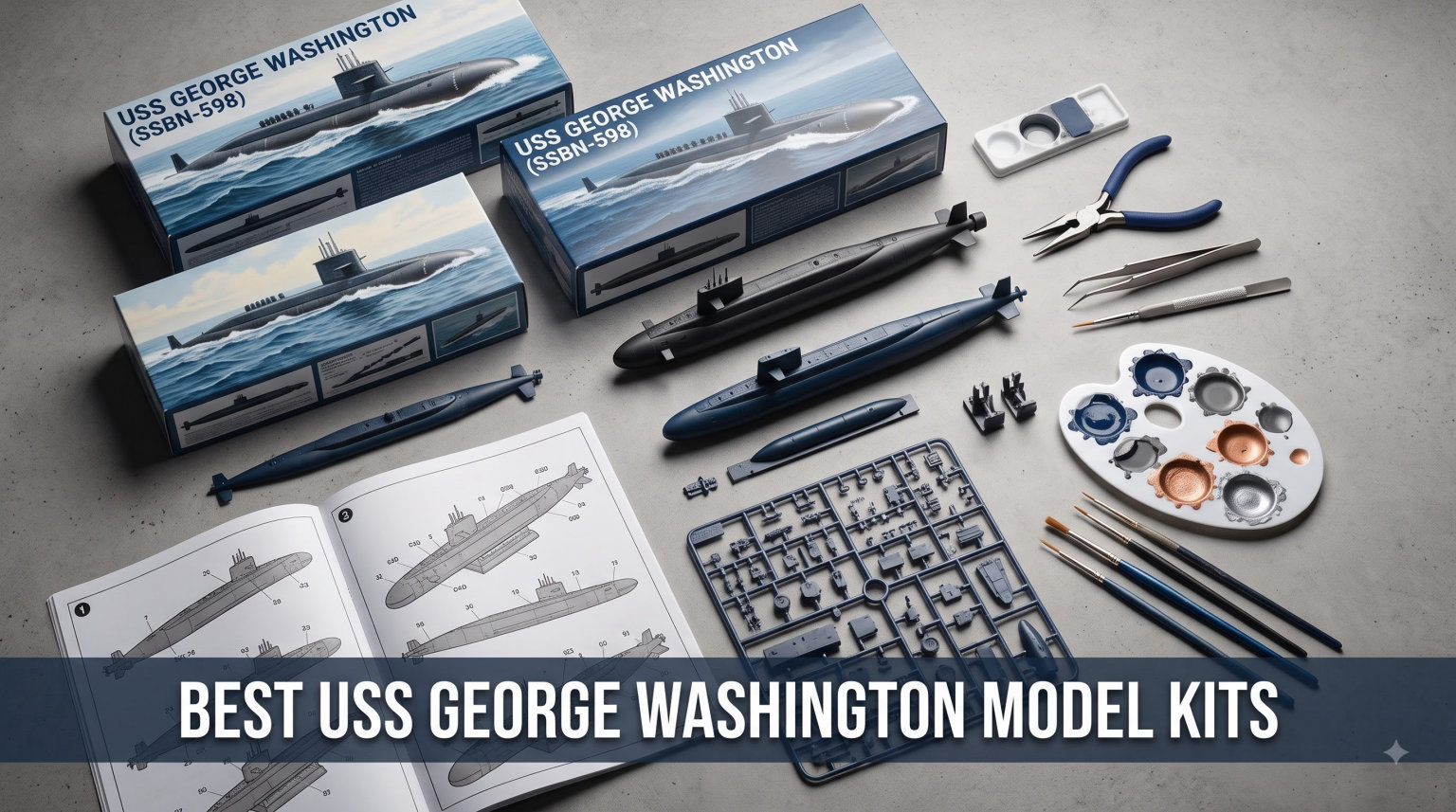 best uss george washington model kits