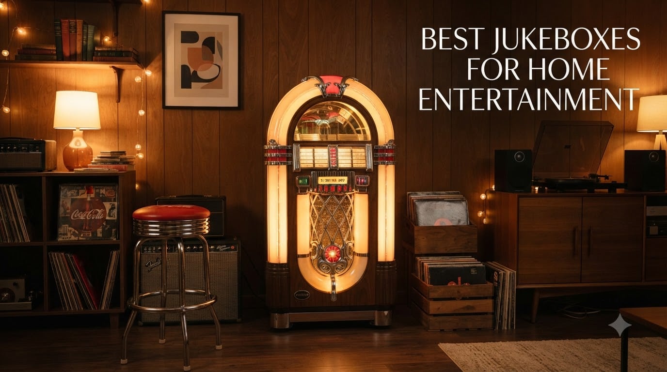 best jukeboxes for home entertainment