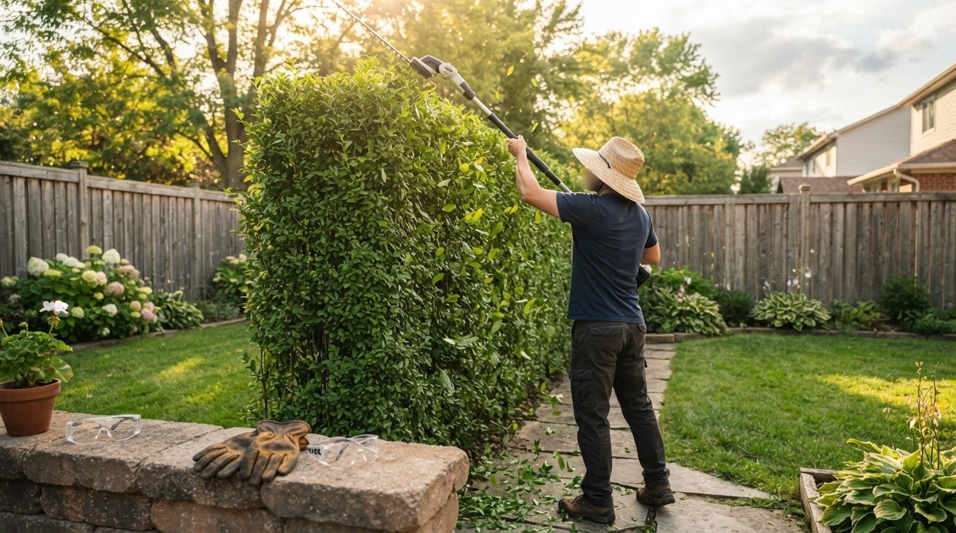 best hedge trimmers for tall shrubs