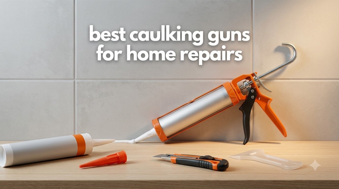 best caulking guns for home repairs