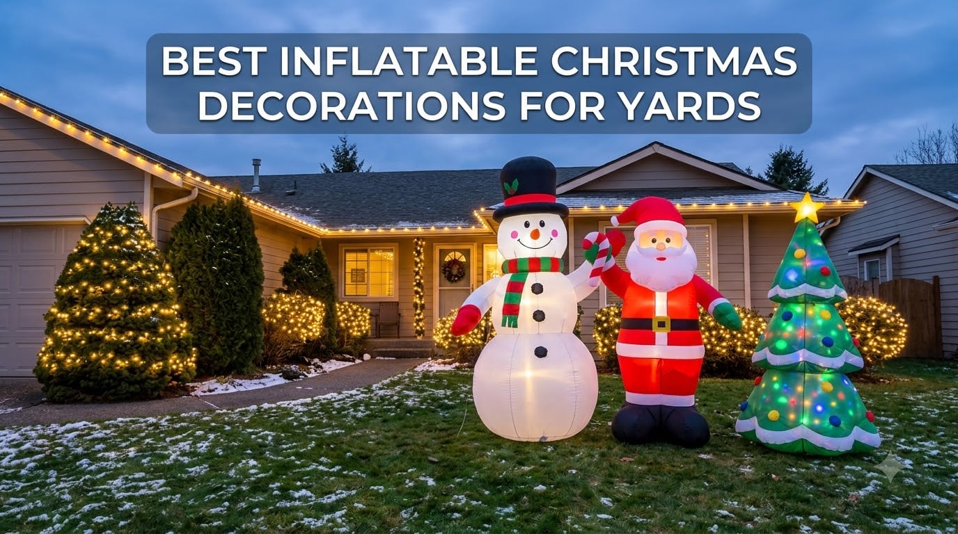 best inflatable christmas decorations for yards