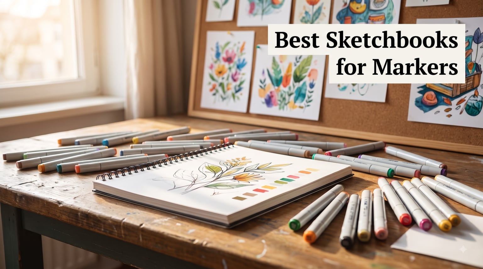 Best Sketchbooks for Markers