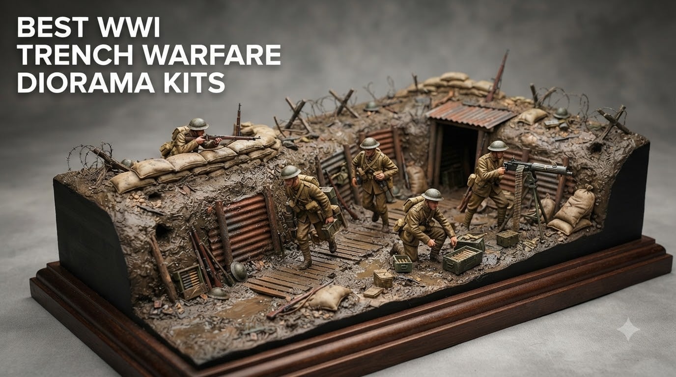 best wwi trench warfare diorama kits