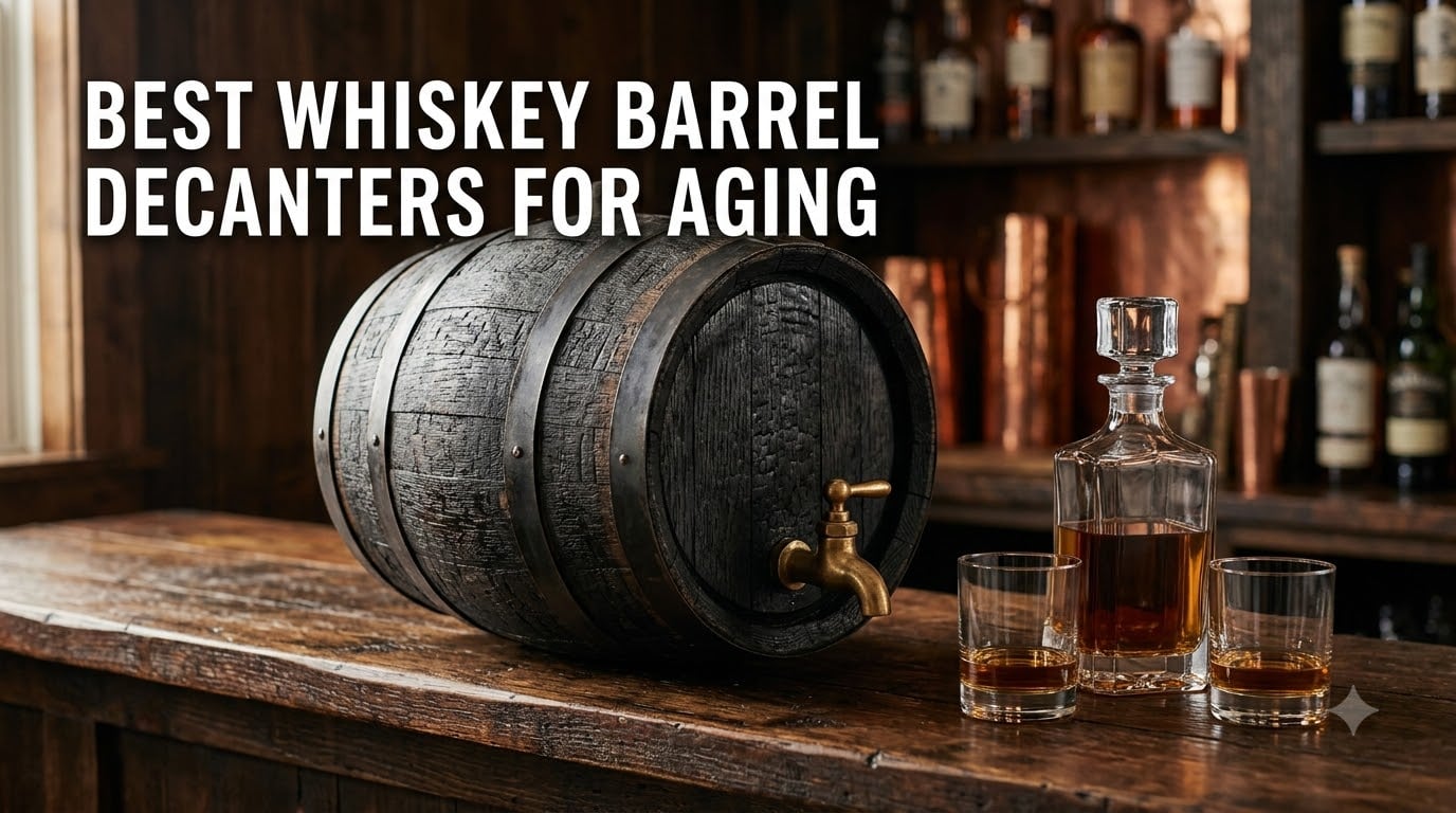 best whiskey barrel decanters for aging