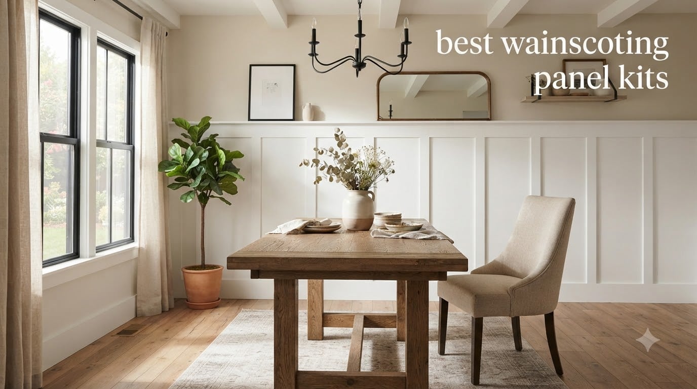 best wainscoting panel kits