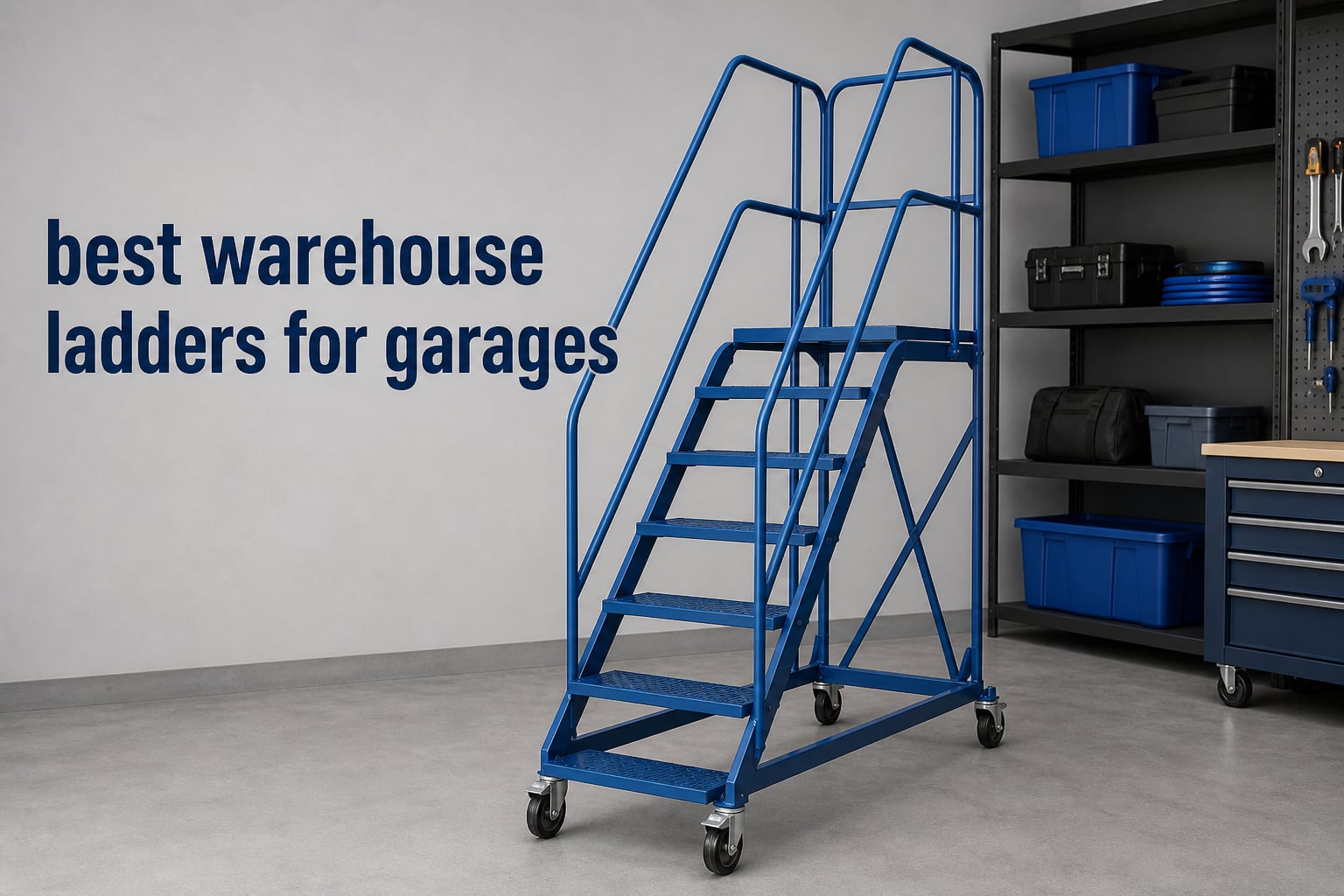 best warehouse ladders for garages