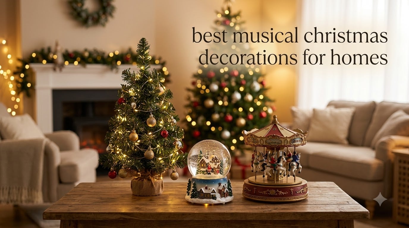 best musical christmas decorations for homes