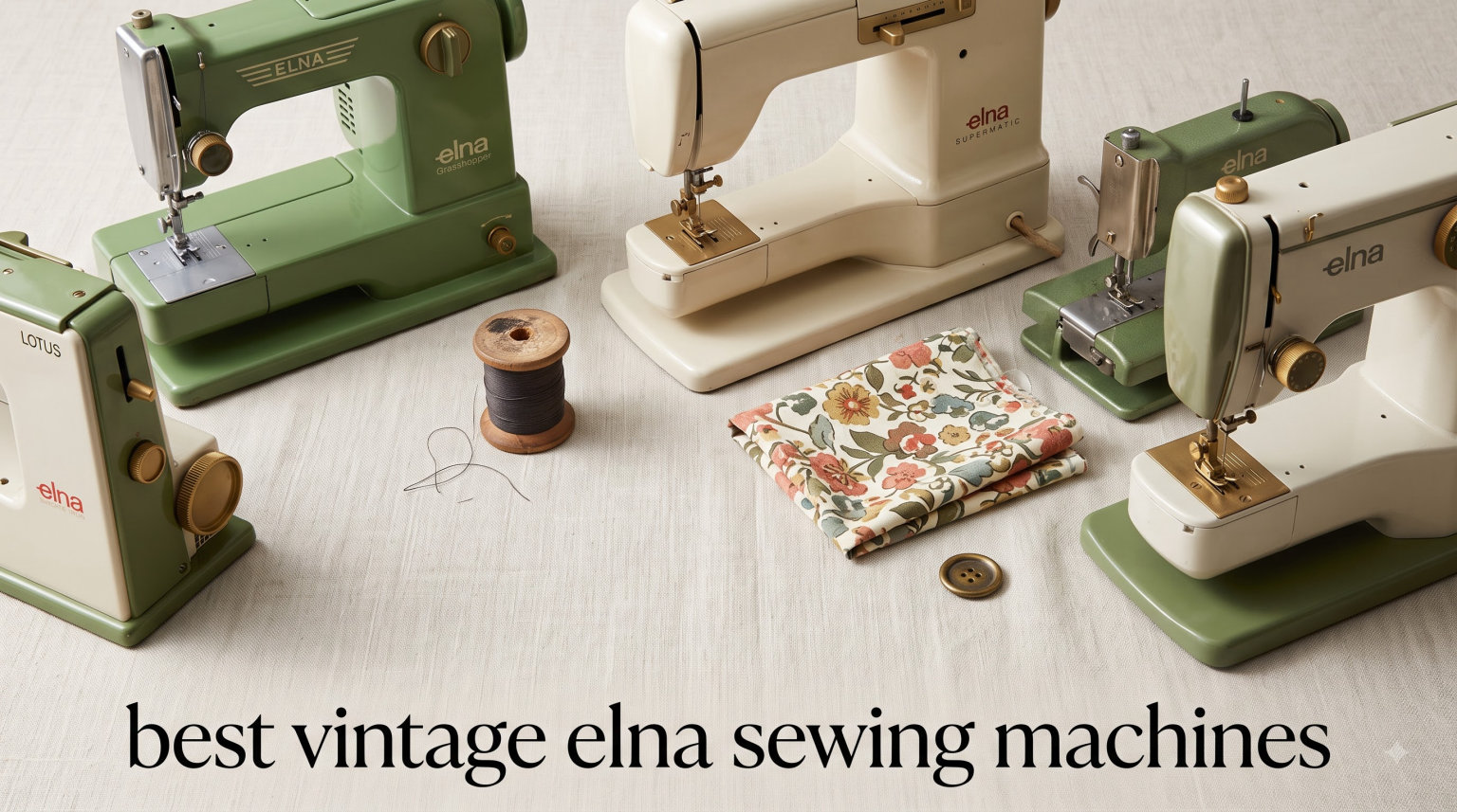 best vintage elna sewing machines