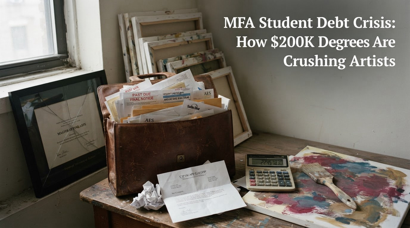 MFA Student Debt Crisis: How $200K Degrees Are Crushing Artists