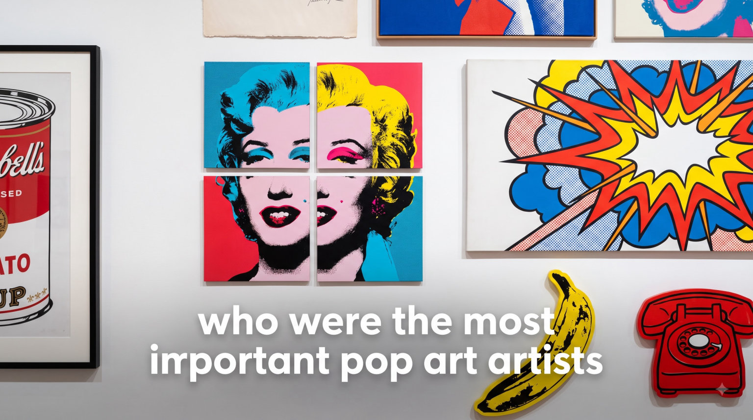 who were the most important pop art artists