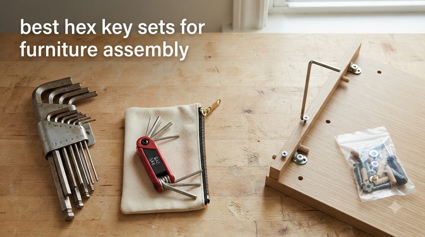 best hex key sets for furniture assembly