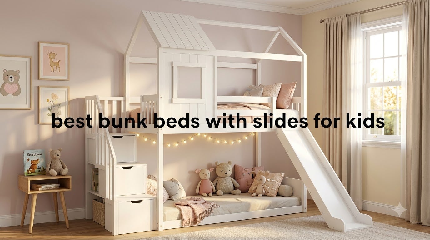 best bunk beds with slides for kids