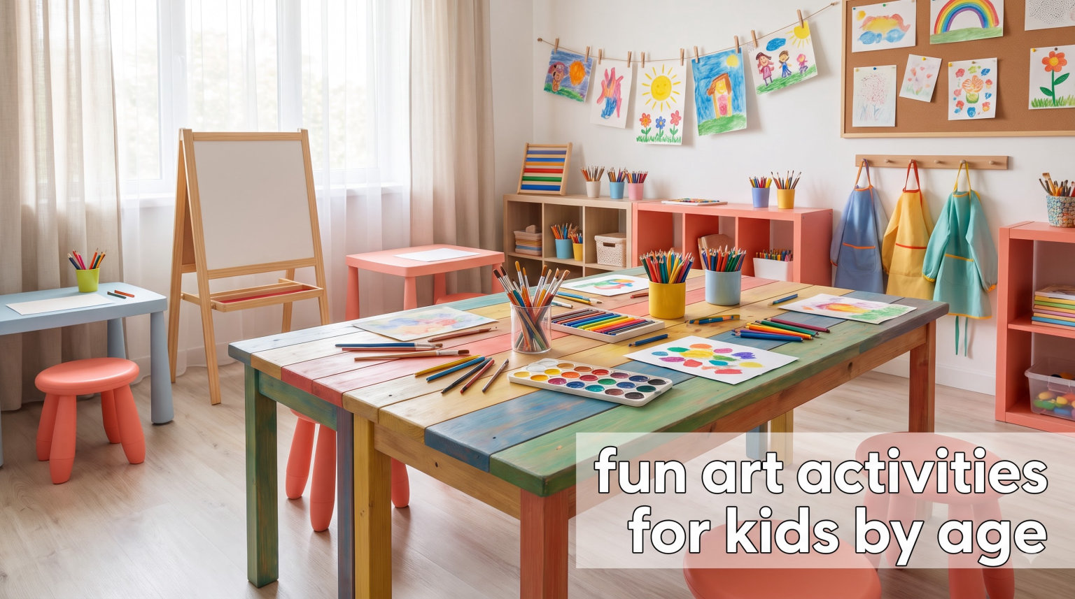 fun art activities for kids by age