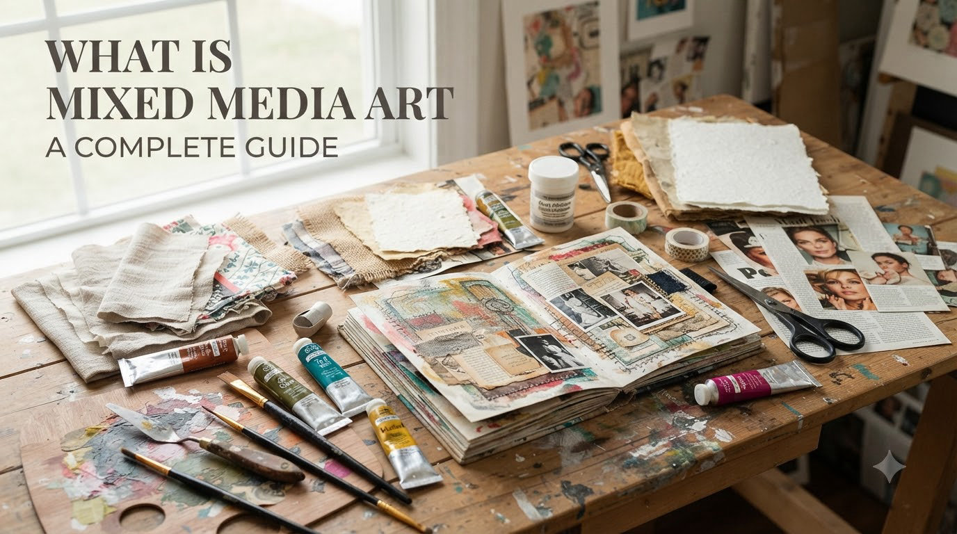 what is mixed media art a complete guide