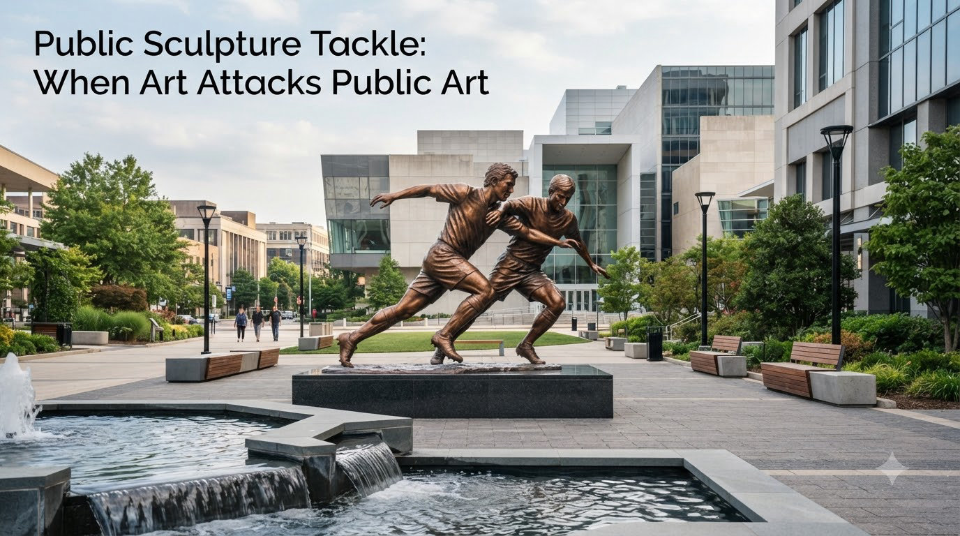 Public Sculpture Tackle: When Art Attacks Public Art