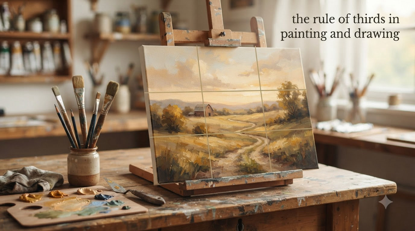 the rule of thirds in painting and drawing