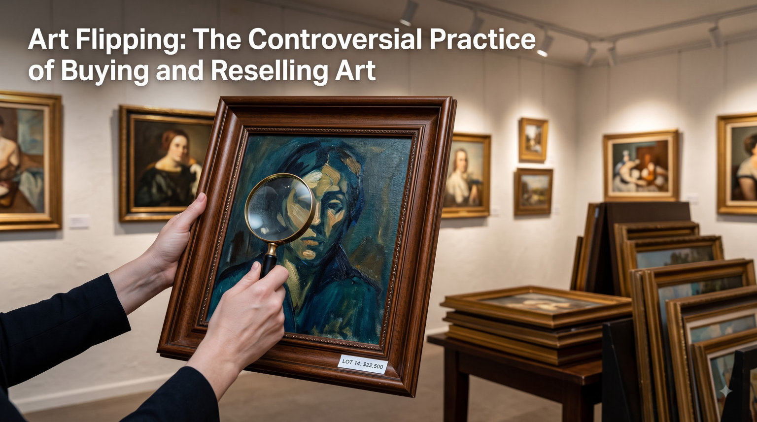 Art Flipping: The Controversial Practice of Buying and Reselling Art