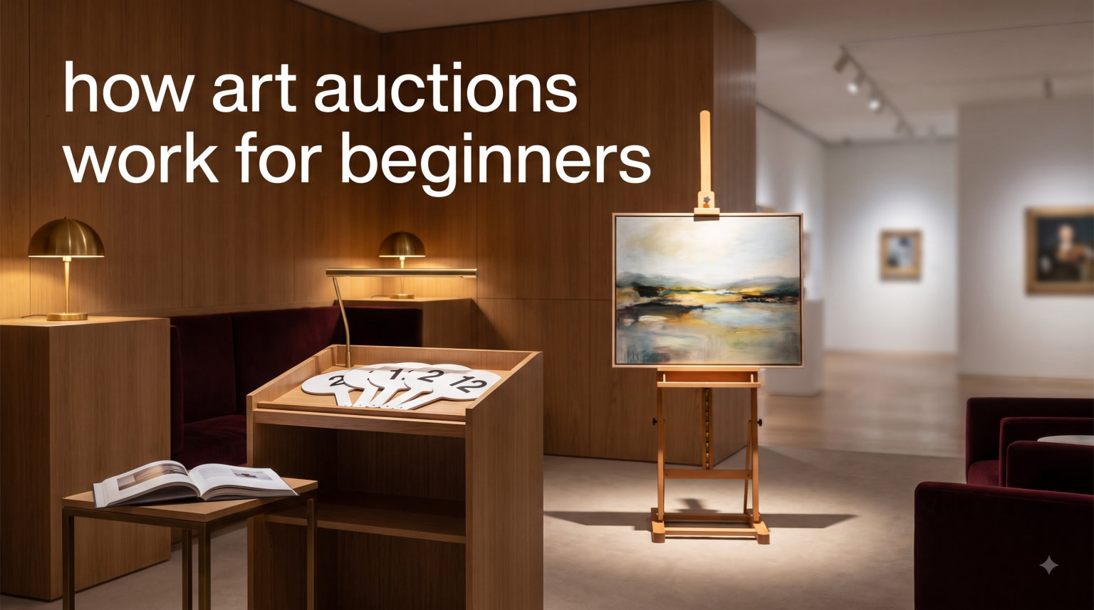 how art auctions work for beginners