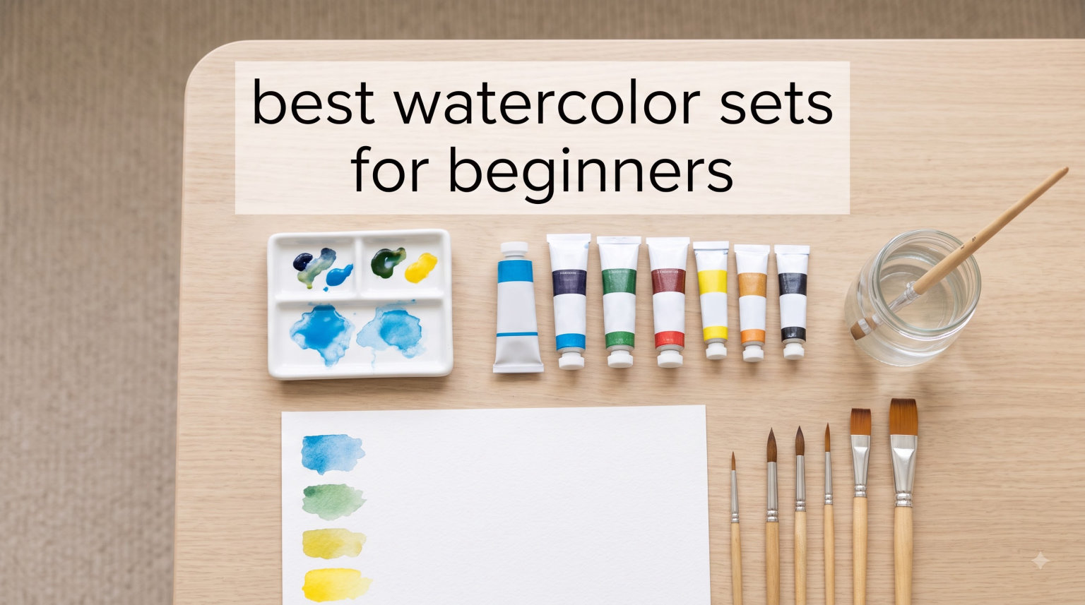 best watercolor sets for beginners