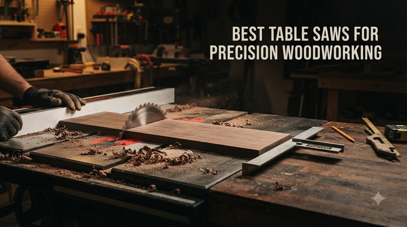 best table saws for precision woodworking