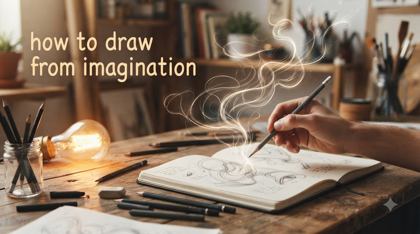 how to draw from imagination