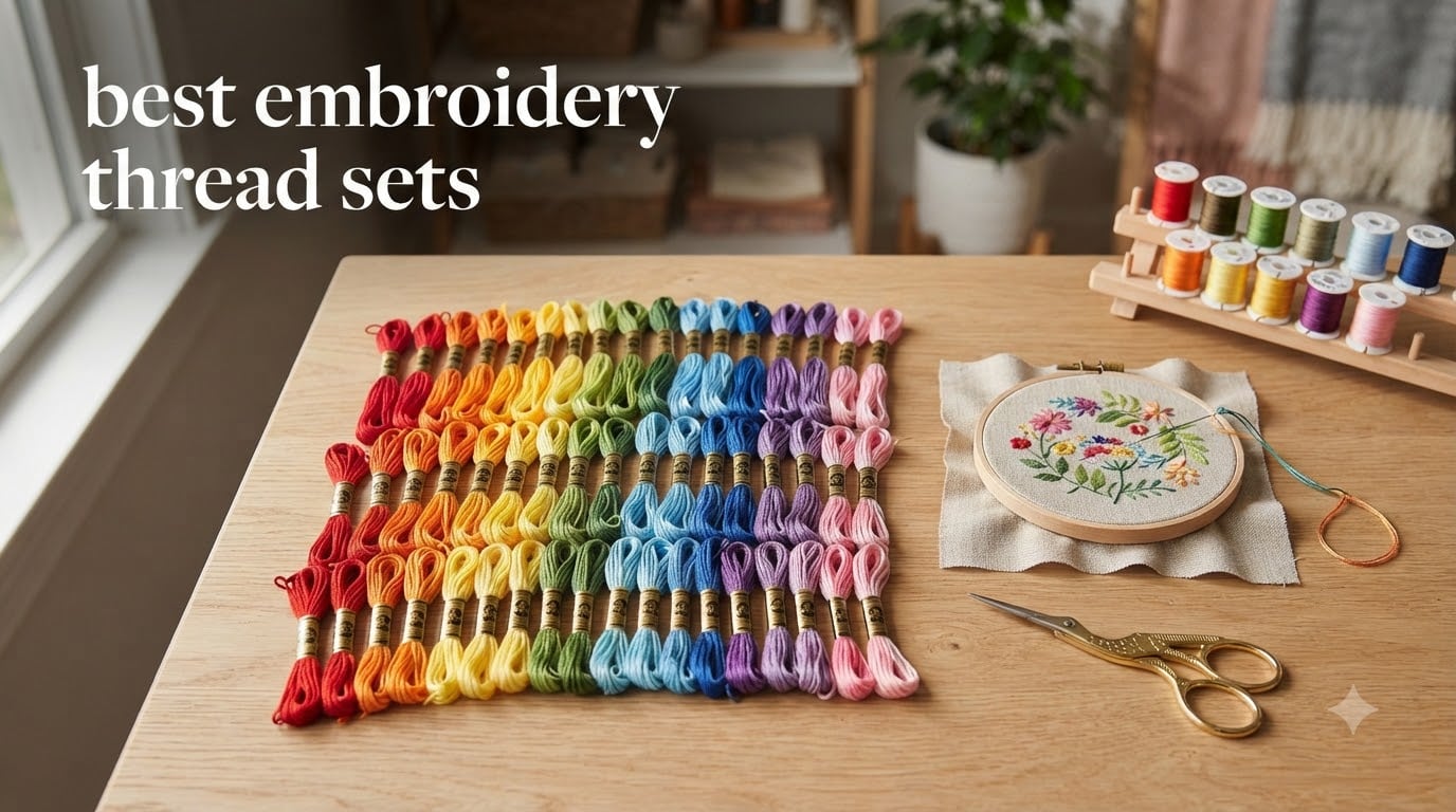 best embroidery thread sets