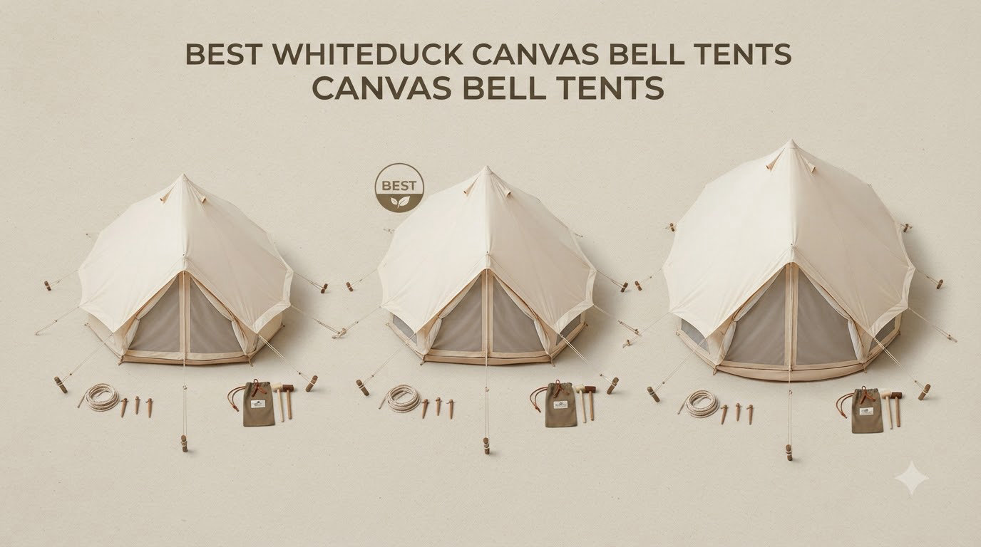 best whiteduck canvas bell tents