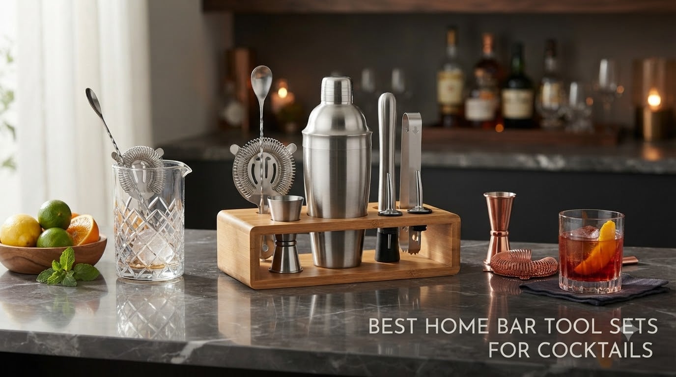 best home bar tool sets for cocktails