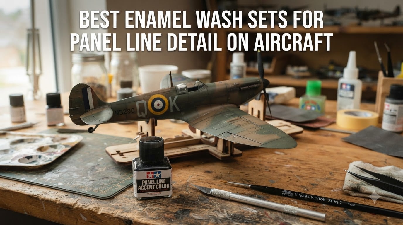 best enamel wash sets for panel line detail on aircraft